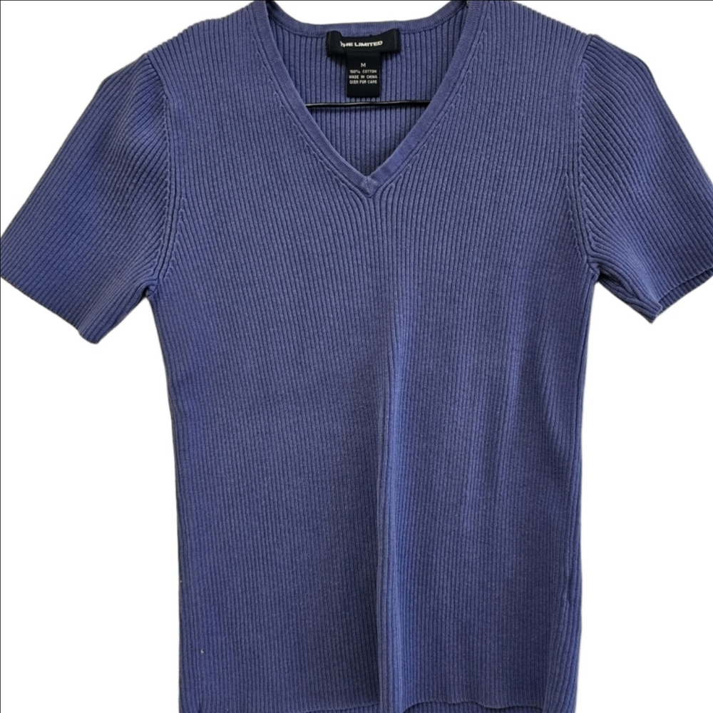 ✨ 3/$20✨ The Limited Short Sleeve 100% Cotton Sweater